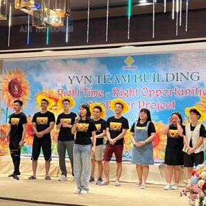 Đồng phục teambuilding cổ tròn