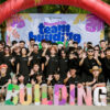 Áo thun teambuilding đen cổ tròn