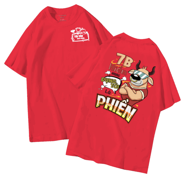 Áo thun lớp in hình cute, dễ thương, đẹp