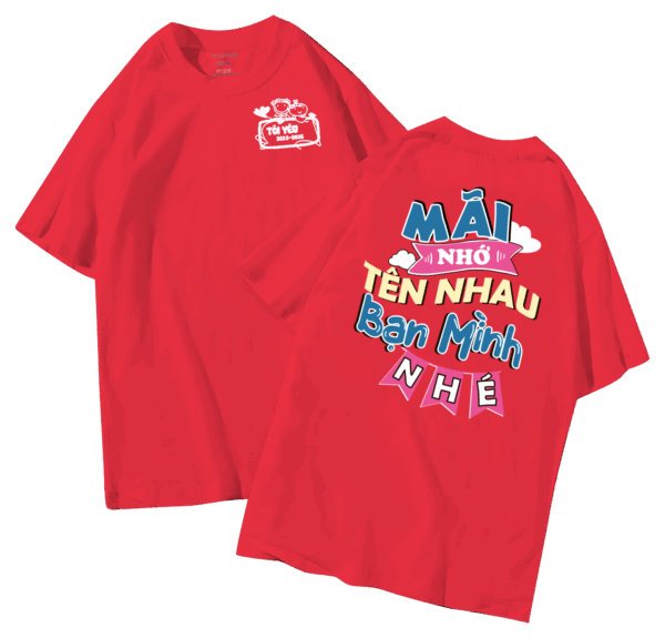 Áo thun lớp in hình cute, dễ thương, đẹp