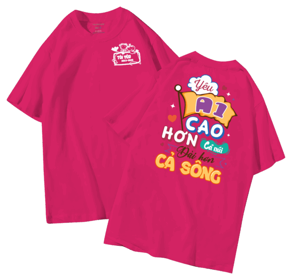 Áo thun lớp in hình cute, dễ thương, đẹp