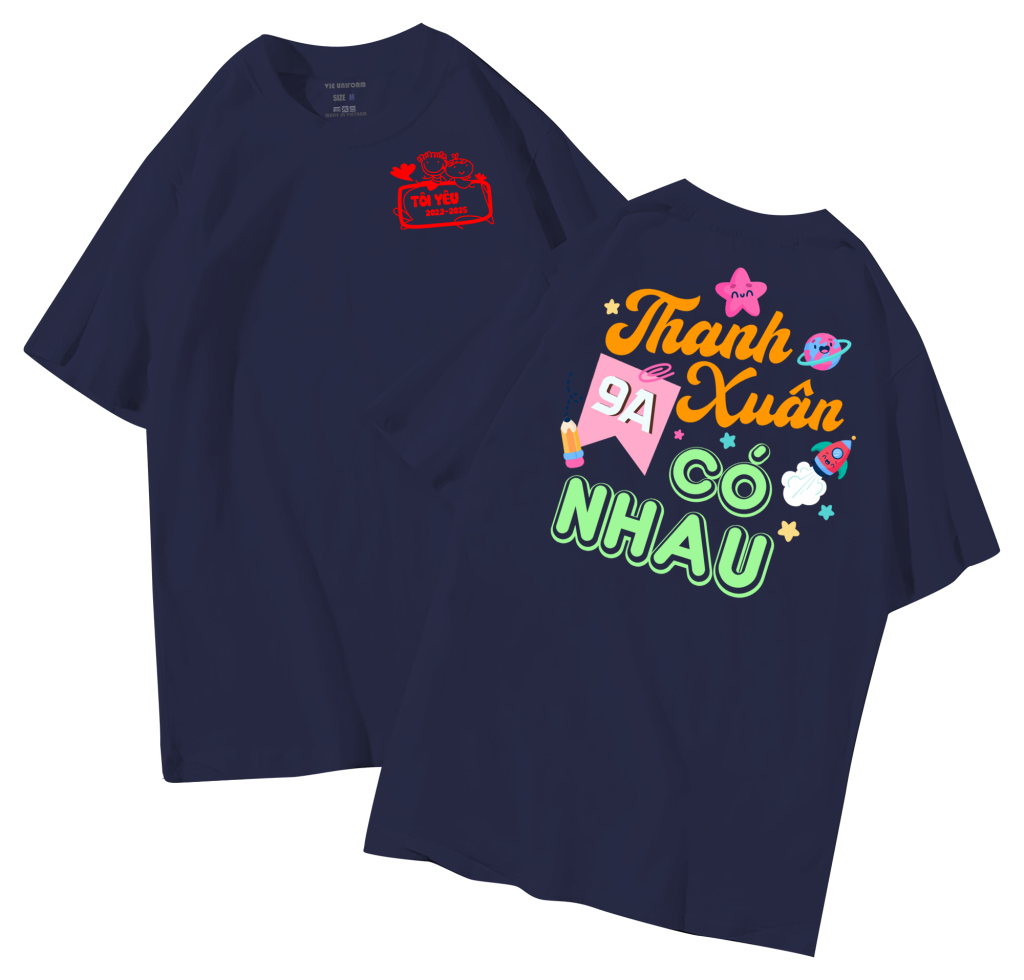 Áo thun lớp in hình cute, dễ thương, đẹp