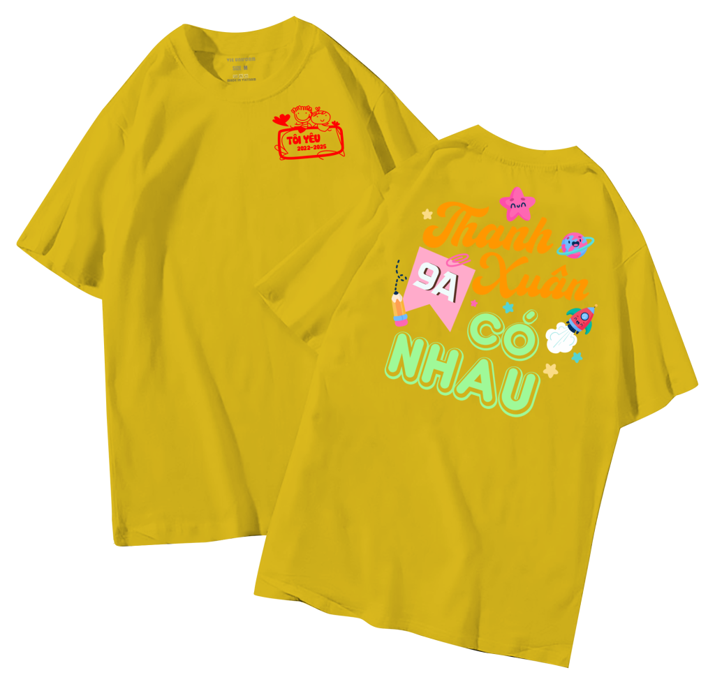 Áo thun lớp in hình cute, dễ thương, đẹp