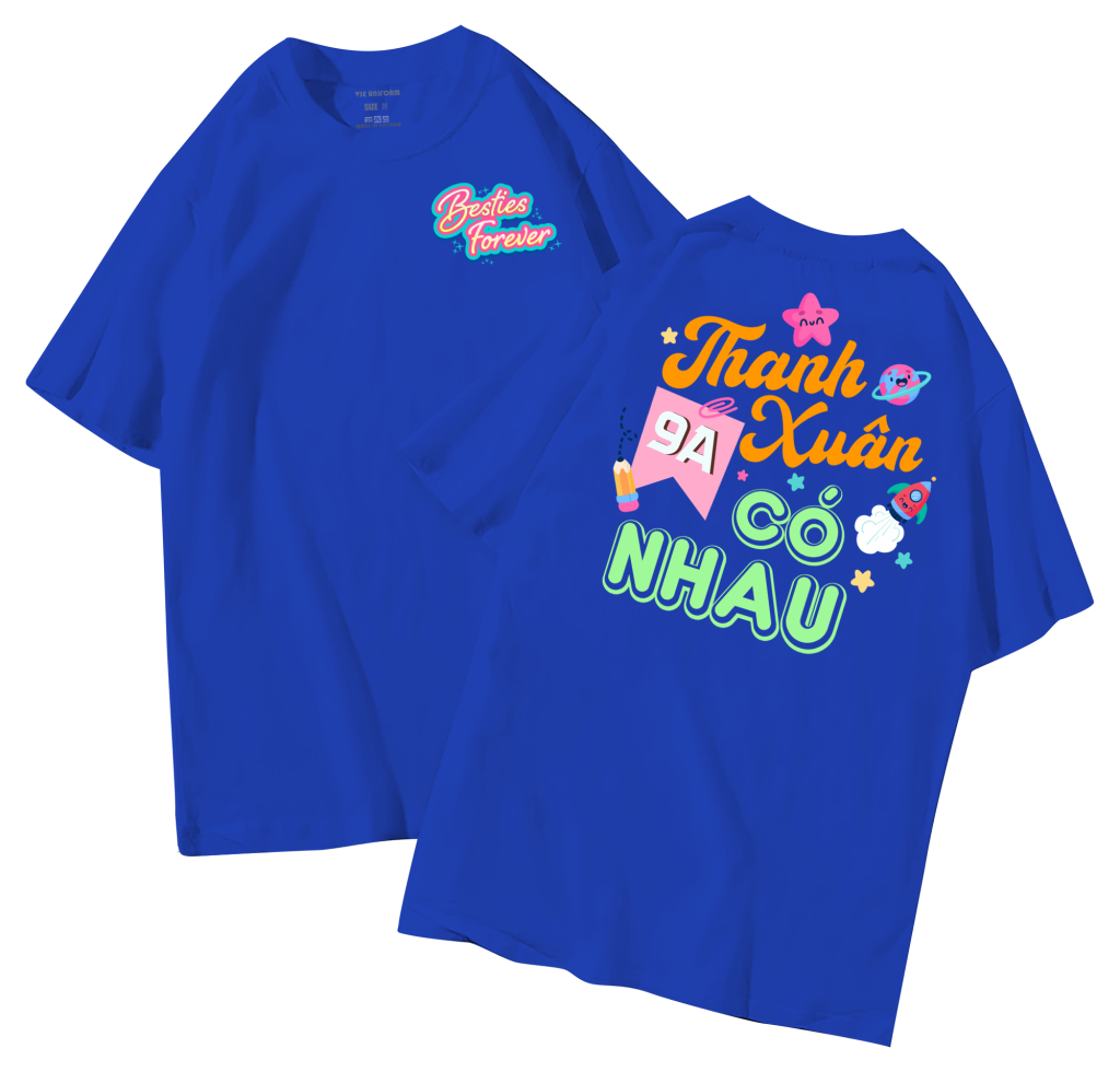 Áo thun lớp in hình cute, dễ thương, đẹp