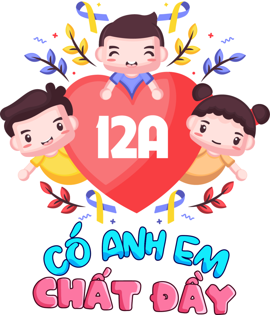 Hình in, slogan áo lớp