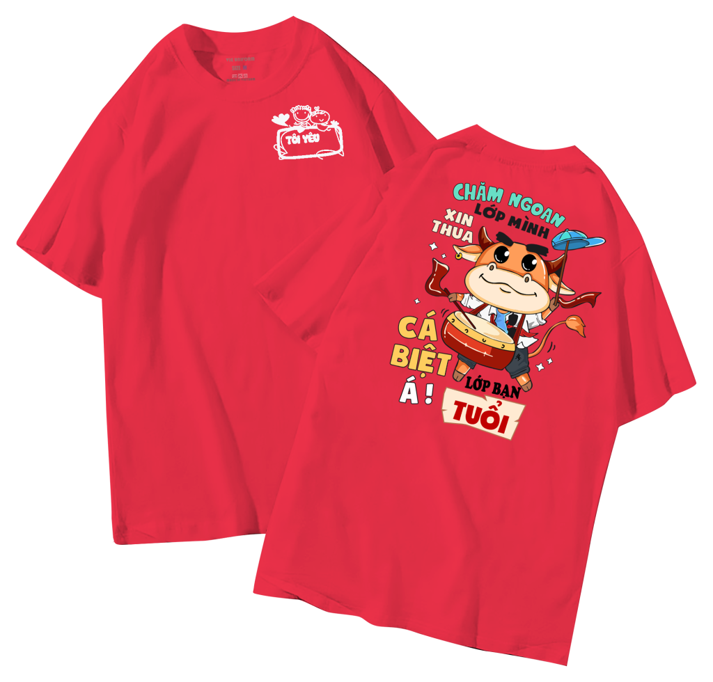 Áo thun lớp in hình cute, dễ thương, đẹp