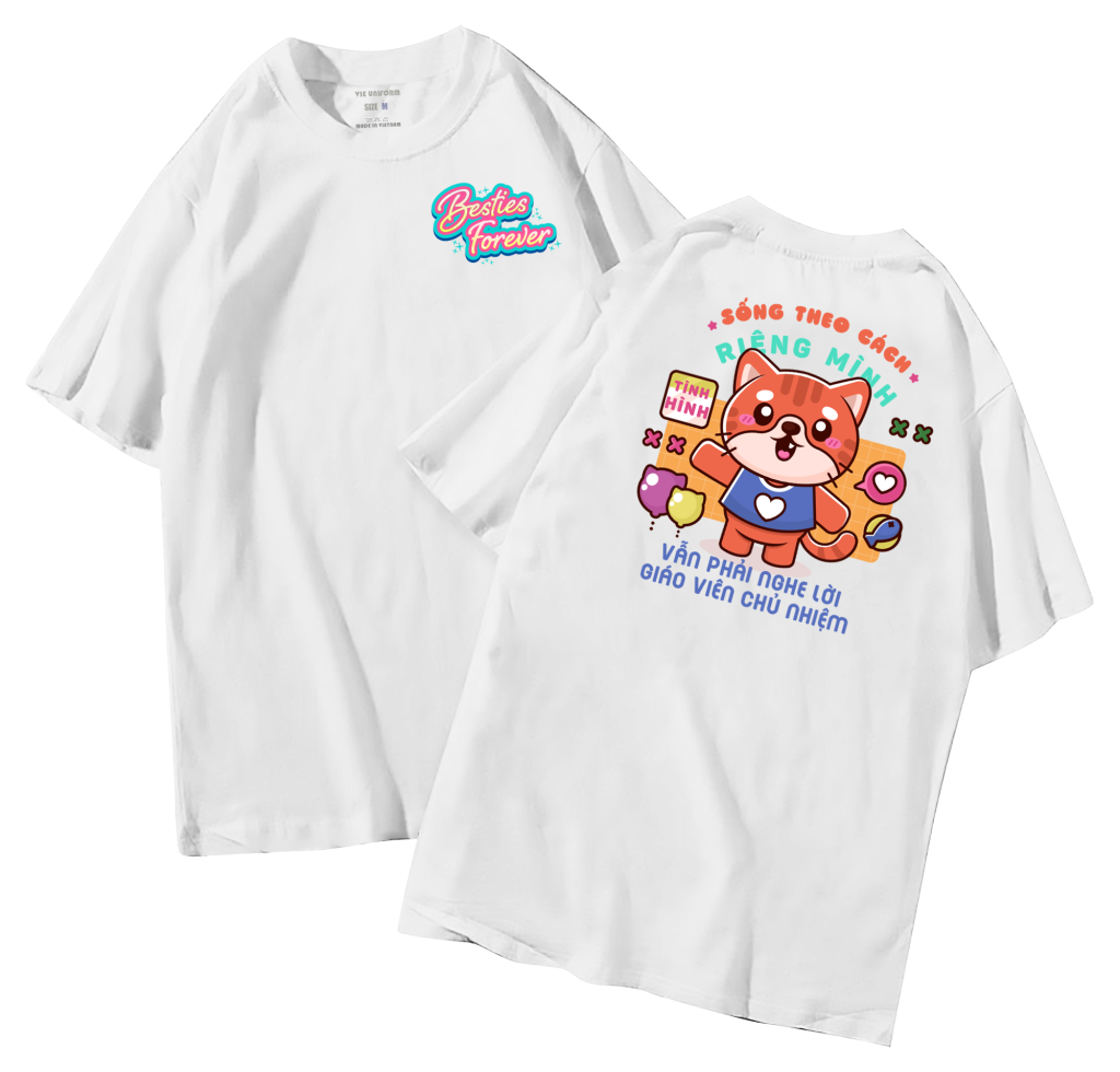 Áo thun lớp in hình cute, dễ thương, đẹp