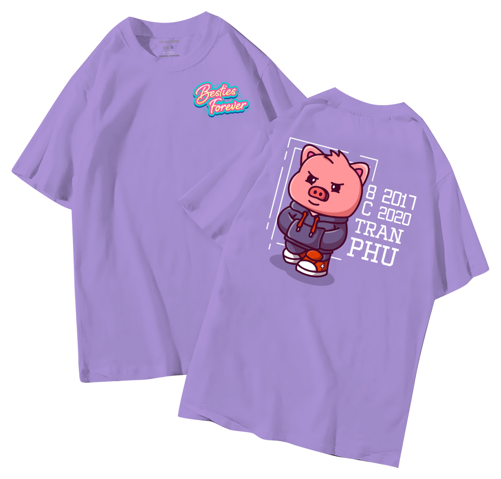Áo thun lớp in hình cute, dễ thương, đẹp