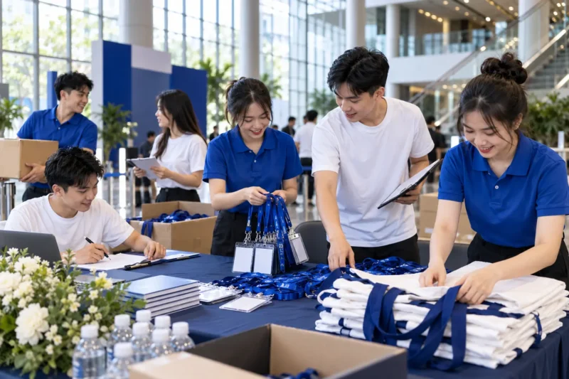 Mẫu đồng phục sự kiện do VIE Uniform sản xuất