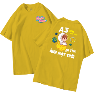 đồng phục áo lớp in hình mới nhất, hình in bên đẹp cute dễ thương