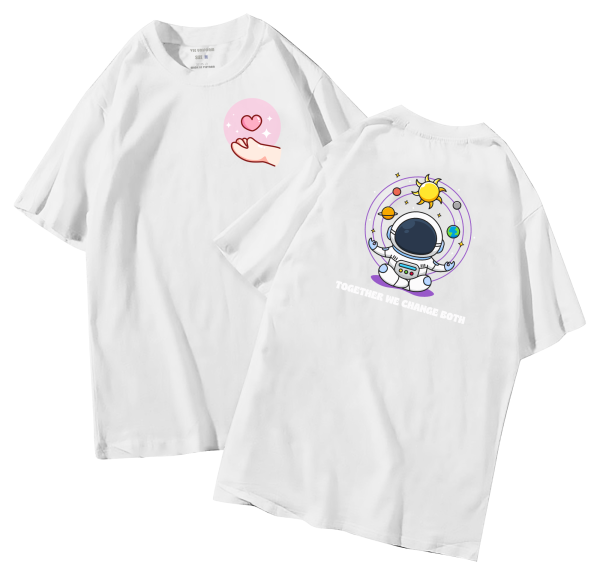 đồng phục áo lớp in hình mới nhất, hình in bên đẹp cute dễ thương