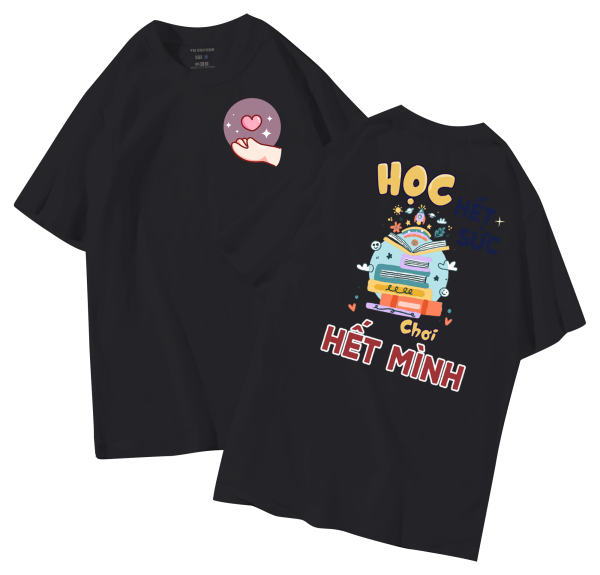 đồng phục áo lớp in hình mới nhất, hình in bên đẹp cute dễ thương