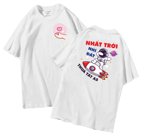 đồng phục áo lớp in hình mới nhất, hình in bên đẹp cute dễ thương