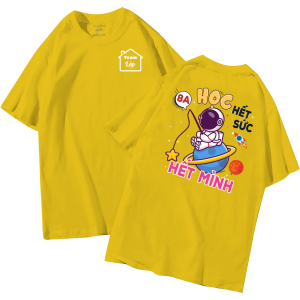 đồng phục áo lớp in hình mới nhất, hình in bên đẹp cute dễ thương