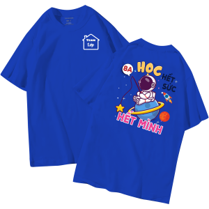 đồng phục áo lớp in hình mới nhất, hình in bên đẹp cute dễ thương