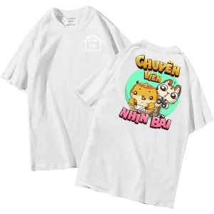 đồng phục áo lớp in hình mới nhất, hình in bên đẹp cute dễ thương