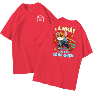 đồng phục áo lớp in hình mới nhất, hình in bên đẹp cute dễ thương