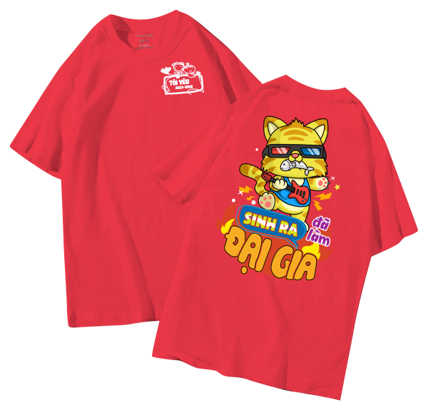 đồng phục áo lớp in hình mới nhất, hình in bên đẹp cute dễ thương