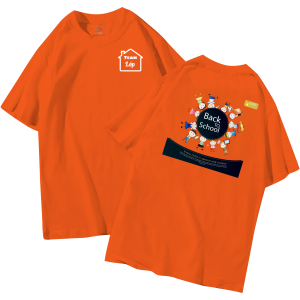 đồng phục áo lớp in hình mới nhất, hình in bên đẹp cute dễ thương