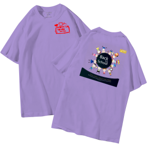 đồng phục áo lớp in hình mới nhất, hình in bên đẹp cute dễ thương