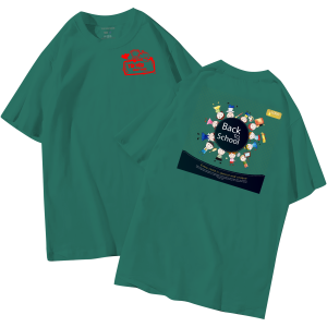 đồng phục áo lớp in hình mới nhất, hình in bên đẹp cute dễ thương