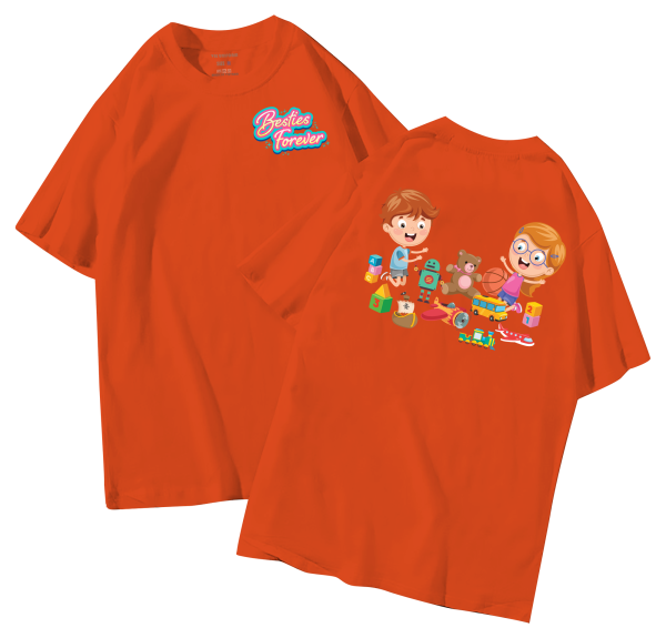 đồng phục áo lớp in hình mới nhất, hình in bên đẹp cute dễ thương