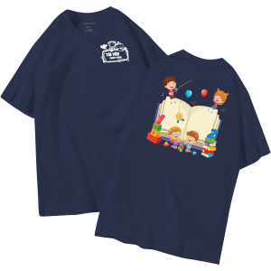 đồng phục áo lớp in hình mới nhất, hình in bên đẹp cute dễ thương