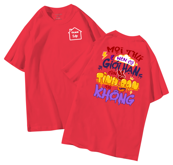 đồng phục áo lớp in hình mới nhất, hình in bên đẹp cute dễ thương