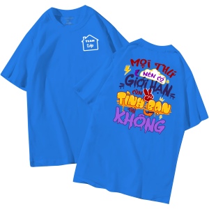 đồng phục áo lớp in hình mới nhất, hình in bên đẹp cute dễ thương