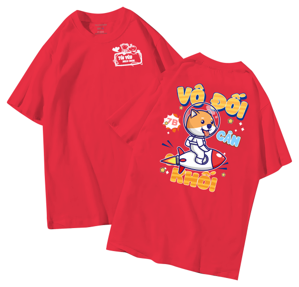đồng phục áo lớp in hình mới nhất, hình in bên đẹp cute dễ thương
