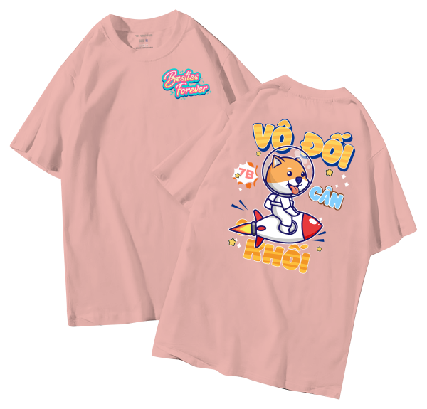 đồng phục áo lớp in hình mới nhất, hình in bên đẹp cute dễ thương