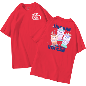 đồng phục áo lớp in hình mới nhất, hình in bên đẹp cute dễ thương