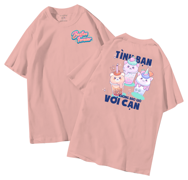 đồng phục áo lớp in hình mới nhất, hình in bên đẹp cute dễ thương