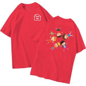 đồng phục áo lớp in hình mới nhất, hình in bên đẹp cute dễ thương