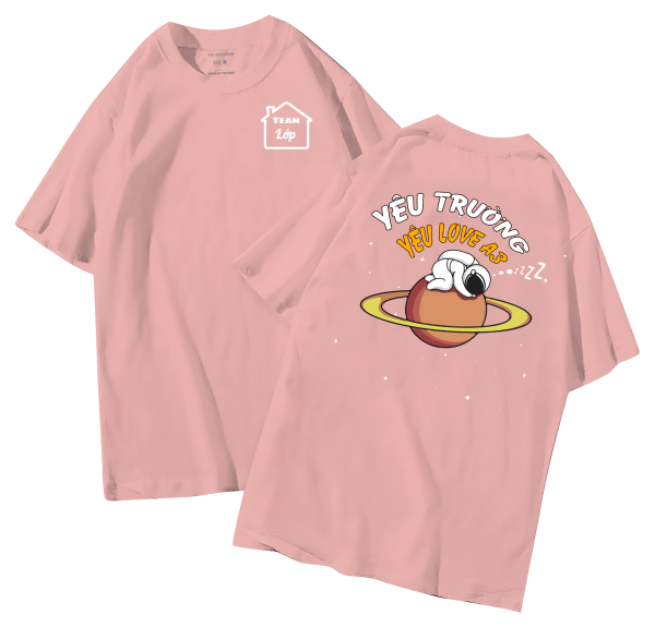 đồng phục áo lớp in hình mới nhất, hình in bên đẹp cute dễ thương