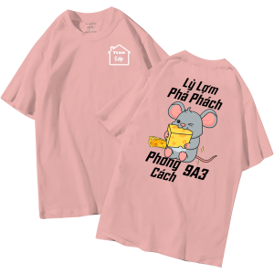 đồng phục áo lớp in hình mới nhất, hình in bên đẹp cute dễ thương