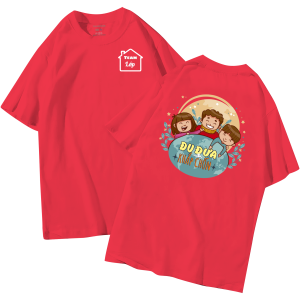 đồng phục áo lớp in hình mới nhất, hình in bên đẹp cute dễ thương