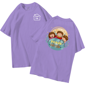 đồng phục áo lớp in hình mới nhất, hình in bên đẹp cute dễ thương