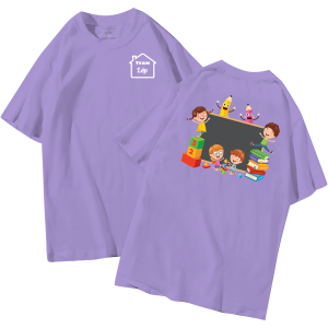 đồng phục áo lớp in hình mới nhất, hình in bên đẹp cute dễ thương