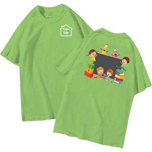 đồng phục áo lớp in hình mới nhất, hình in bên đẹp cute dễ thương