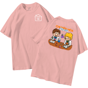 đồng phục áo lớp in hình mới nhất, hình in bên đẹp cute dễ thương