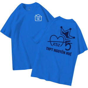 đồng phục áo lớp in hình mới nhất, hình in bên đẹp cute dễ thương