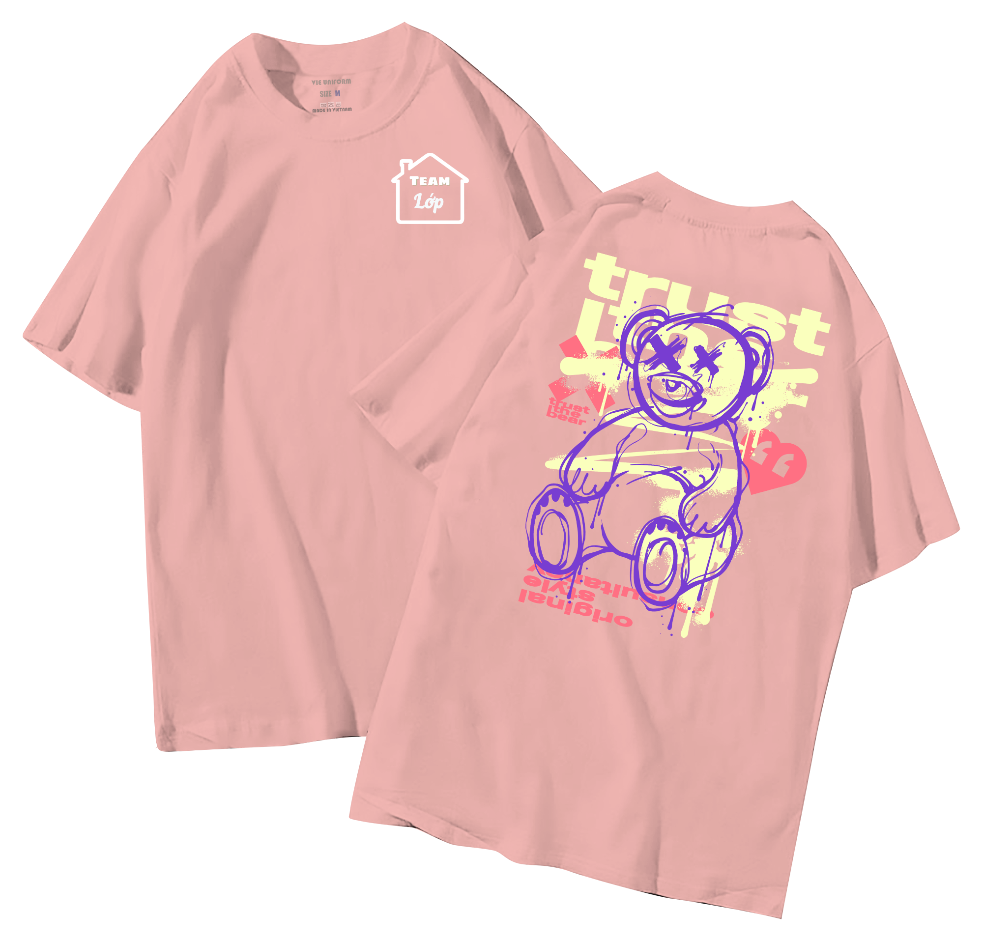 Áo lớp in hình 27.9 H đồng phục áo lớp in hình mới nhất, hình in bên đẹp cute dễ thương