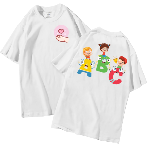 đồng phục áo lớp in hình mới nhất, hình in bên đẹp cute dễ thương