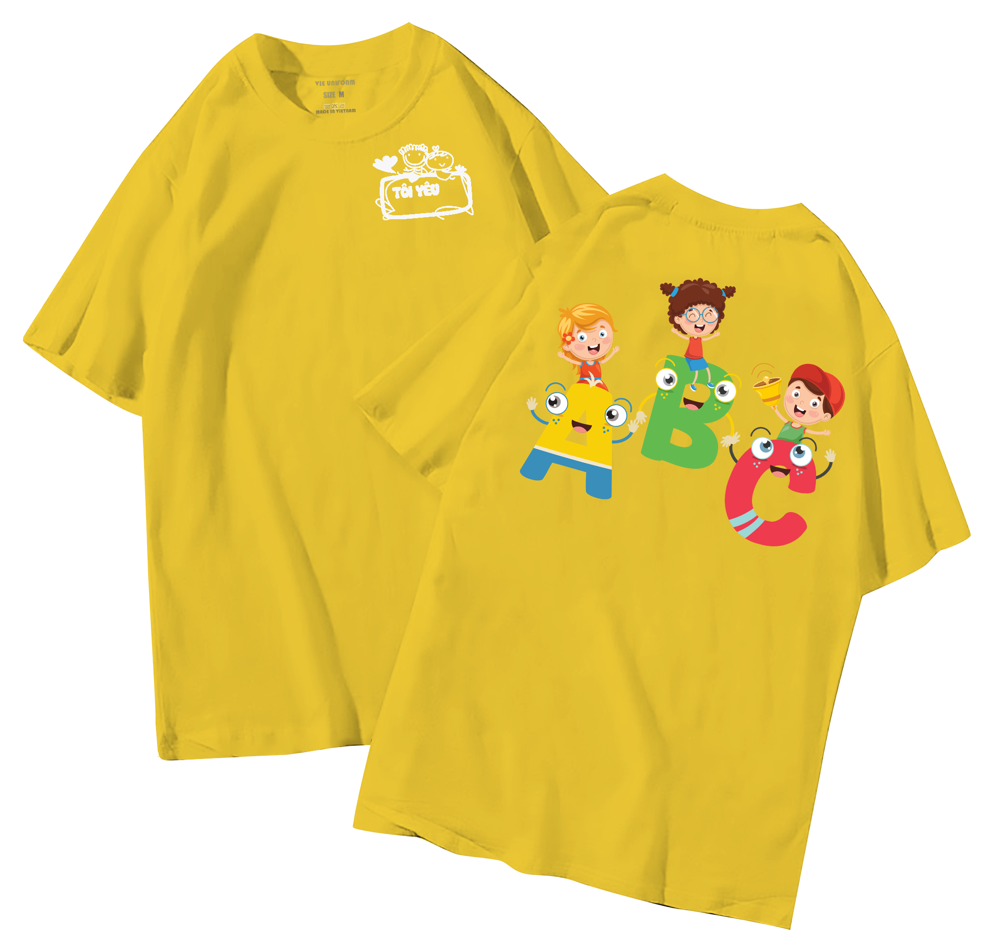 Áo lớp in hình 28.10 V đồng phục áo lớp in hình mới nhất, hình in bên đẹp cute dễ thương