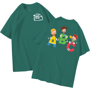 đồng phục áo lớp in hình mới nhất, hình in bên đẹp cute dễ thương