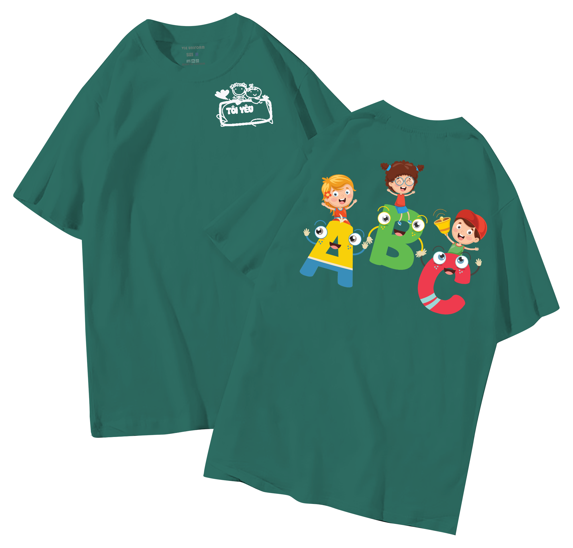 Áo lớp in hình 28.10 VE đồng phục áo lớp in hình mới nhất, hình in bên đẹp cute dễ thương