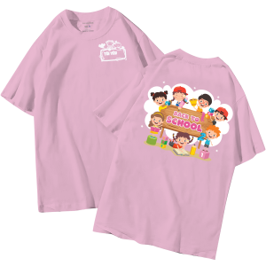 đồng phục áo lớp in hình mới nhất, hình in bên đẹp cute dễ thương