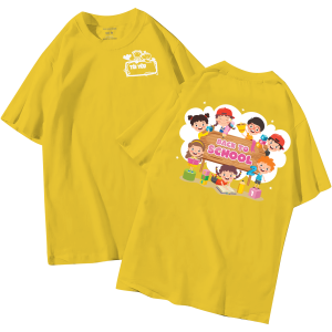 đồng phục áo lớp in hình mới nhất, hình in bên đẹp cute dễ thương