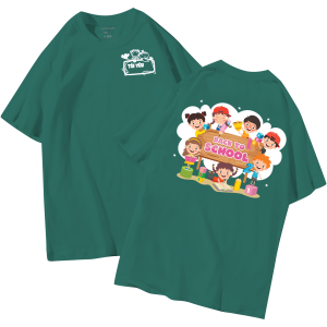 đồng phục áo lớp in hình mới nhất, hình in bên đẹp cute dễ thương